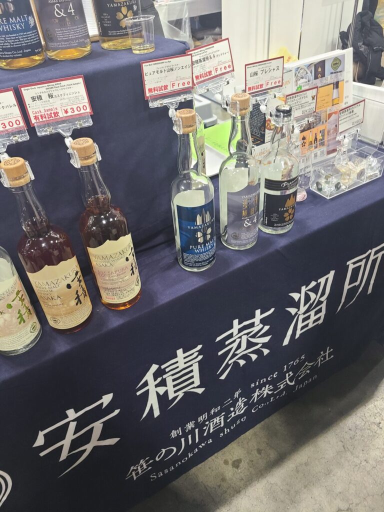 あさか蒸留所ブース